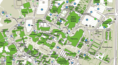 U Of U Map Parking Maps - Parking And Transportation Services - University Of  Saskatchewan